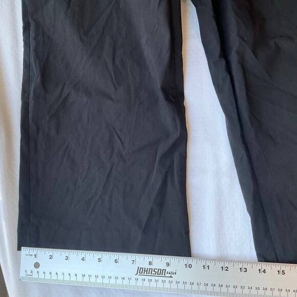 Lane Bryant Women Straight Leg Cropped Pants size 18 Petite, Black - Picture 8 of 10